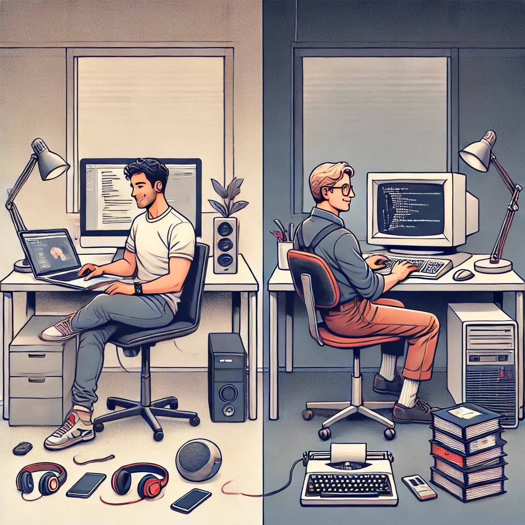 소프트웨어 개발: 과거와 현재의 비교 분석