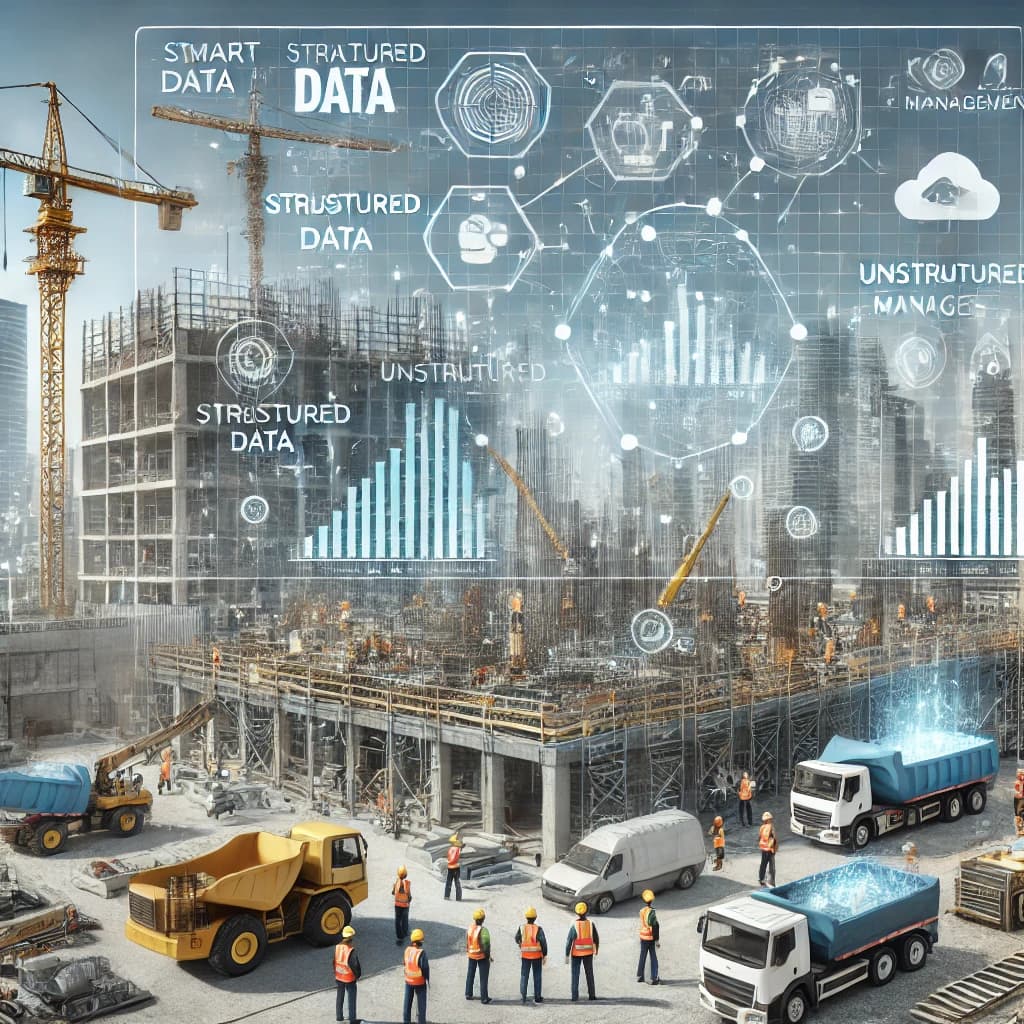 건설 현장의 정형/비정형 데이터 관리 및 분석 시스템
